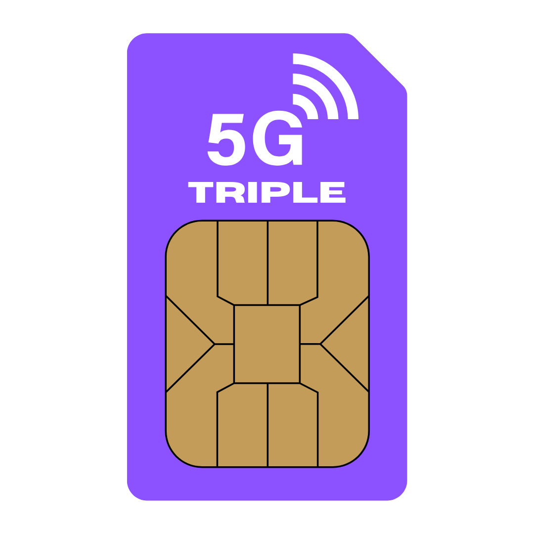 SIM Red Triple